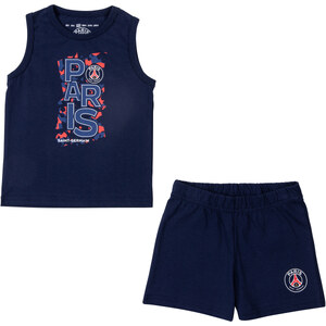 Short de bain enfant - PARIS SAINT GERMAIN - PSG - Bleu - Officiel - Polyester - Sport