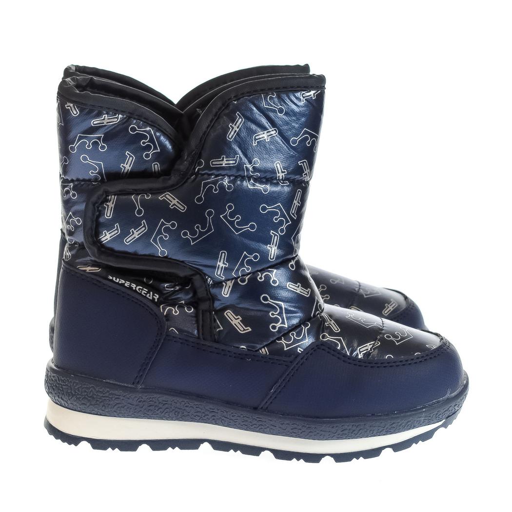 SUPER GEAR Detské modré snehule ŠANAJ