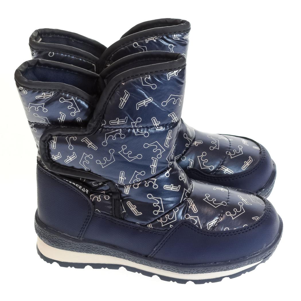 SUPER GEAR Detské modré snehule ŠANAJ