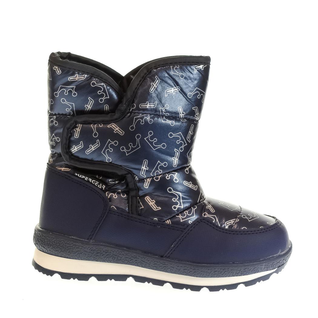 SUPER GEAR Detské modré snehule ŠANAJ