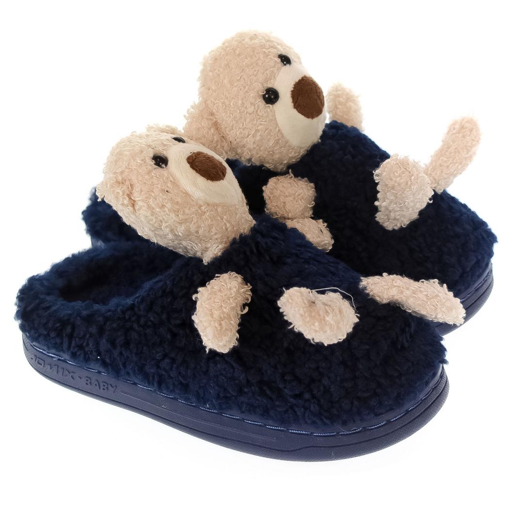 JOHN-C Detské tmavomodré papuče BRUM