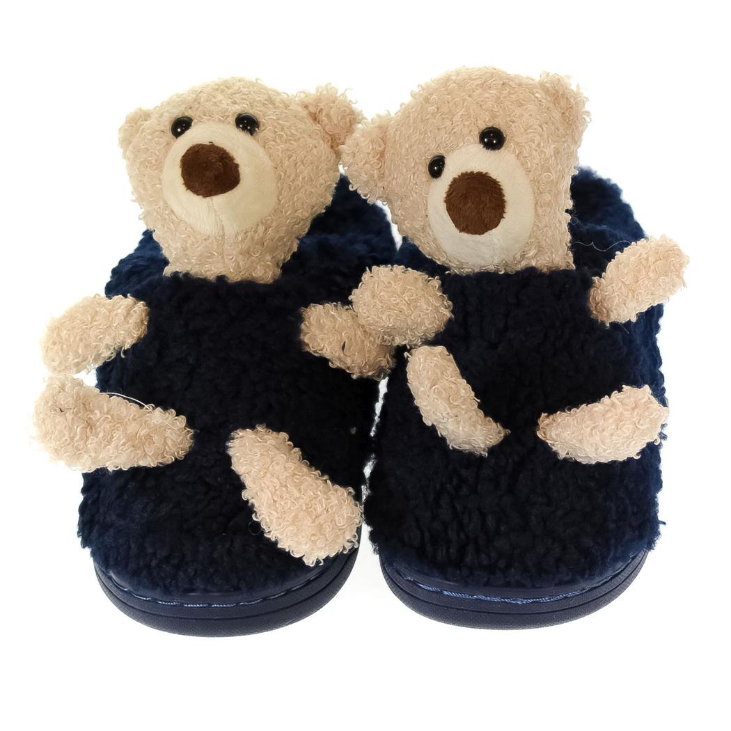 JOHN-C Detské tmavomodré papuče BRUM
