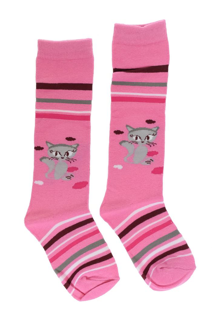 AURA.VIA Detské ružové ponožky LADY