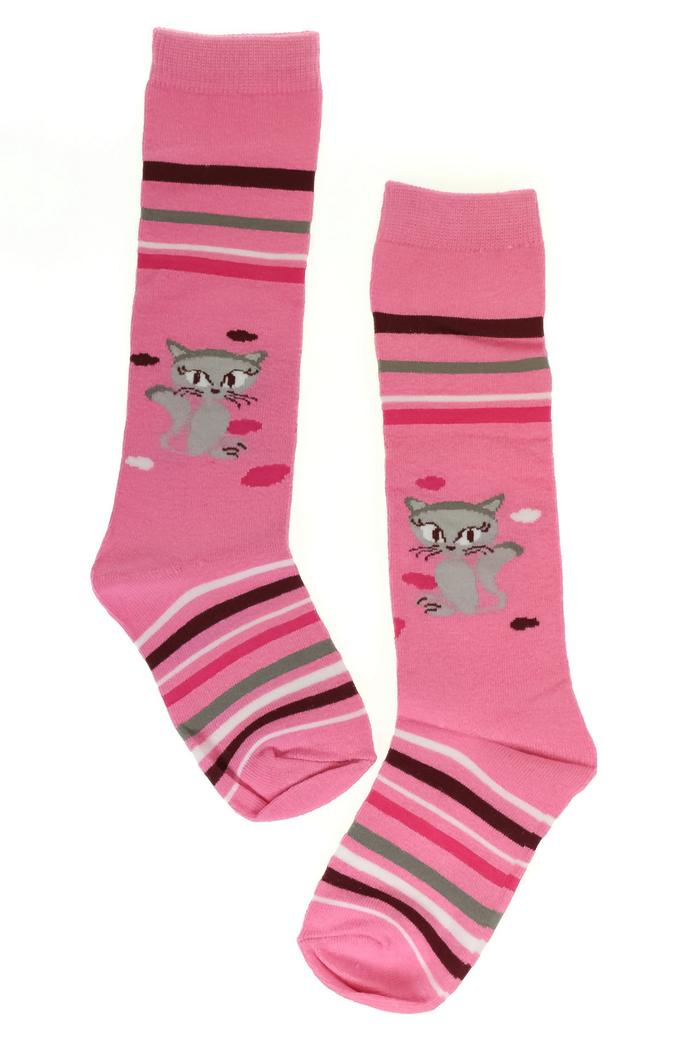 AURA.VIA Detské ružové ponožky LADY