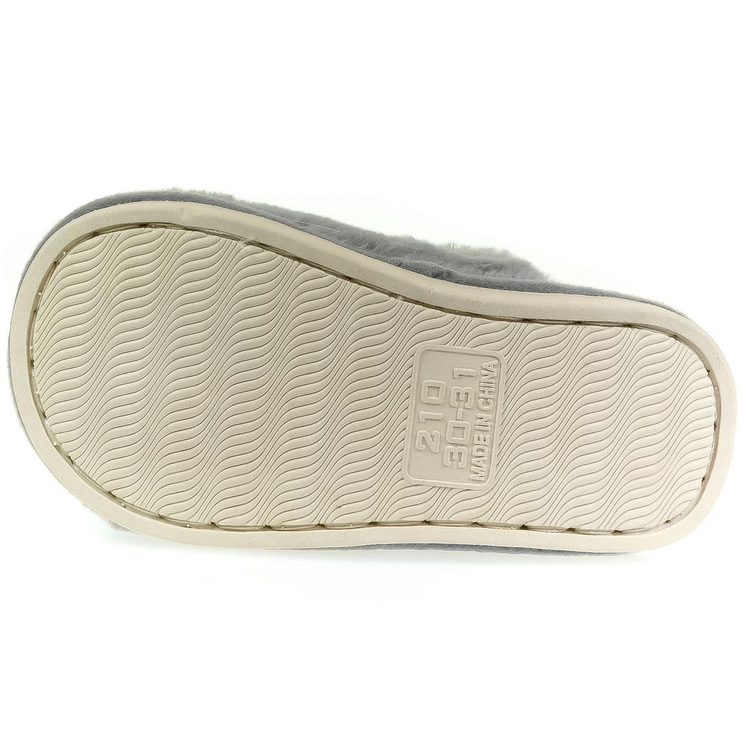 JOHN-C Detské sivé papuče OBLÁČIK