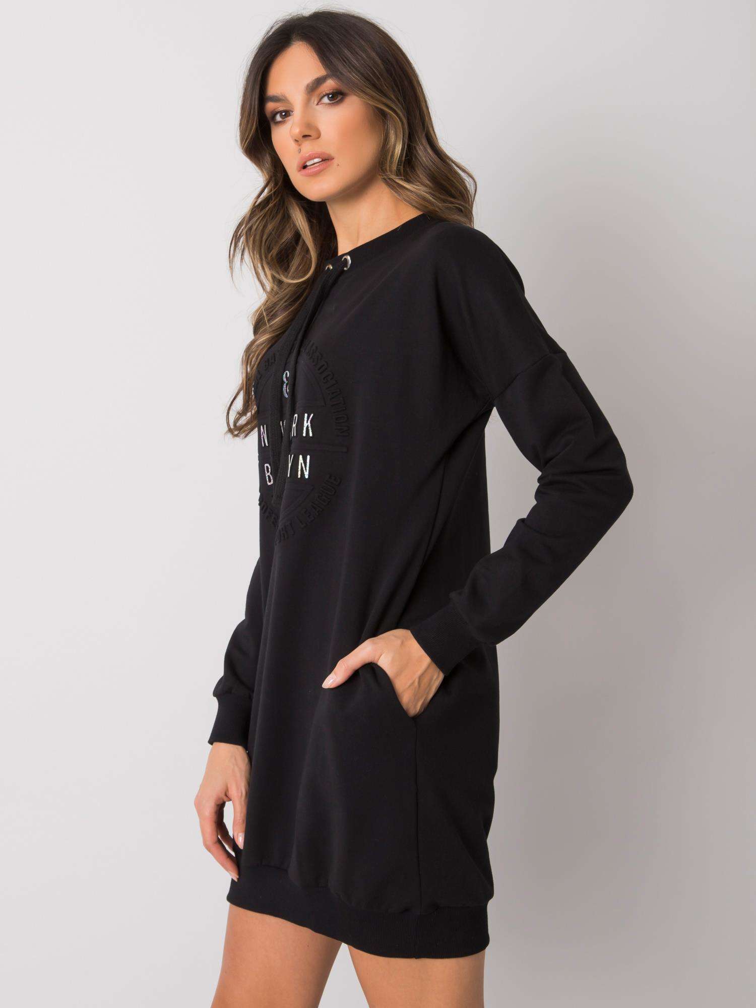 RUE PARIS Dress-RV-SK-7318.88-black