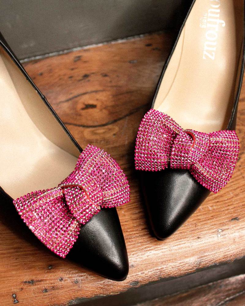 Ozdoby na topánky Greta - ružové