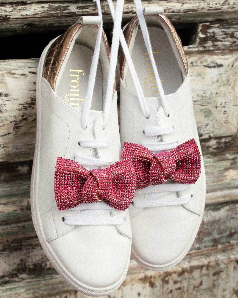 Ozdoby na topánky Greta - ružové