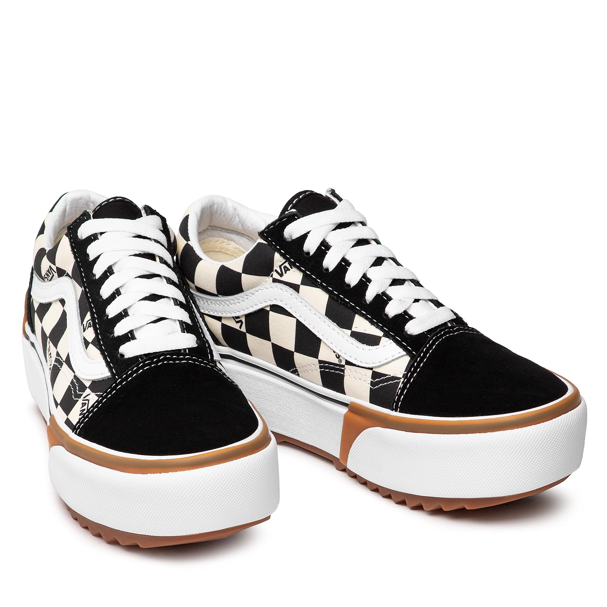 Tenisky Vans Old Skool Stacked Vn0a4u15vlv1 Checkerboard Multitrue