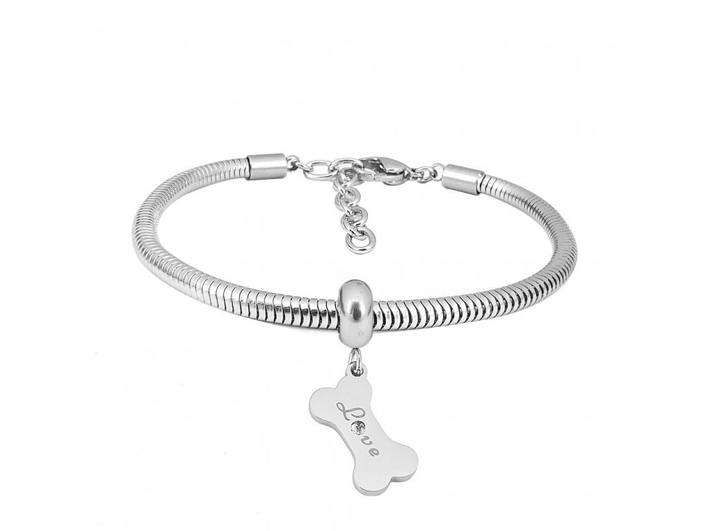 Linda's Jewelry Prívesok na náramok Love Pets chirurgická oceľ IP045