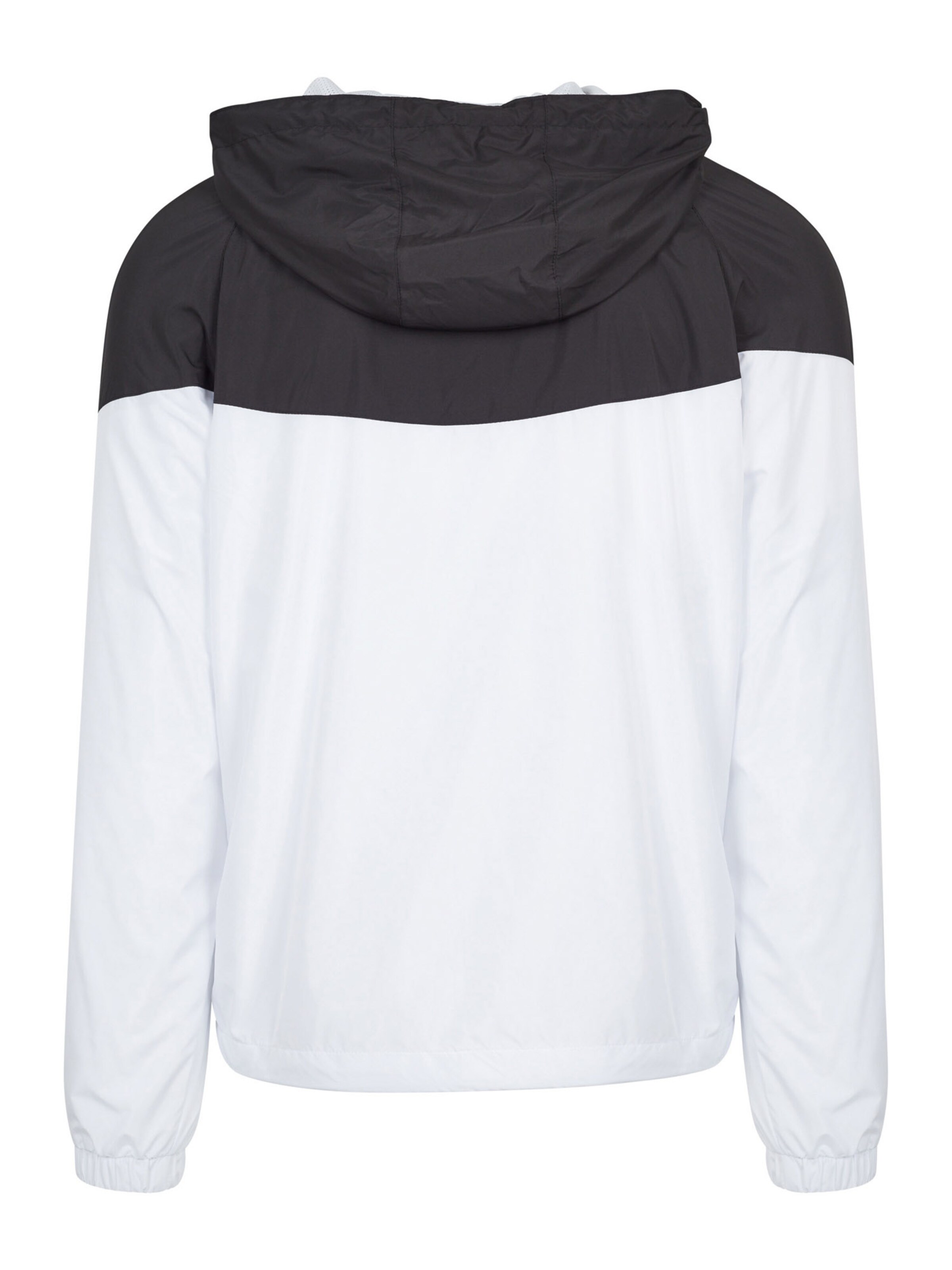 Urban Classics Prechodná bunda čierna / biela