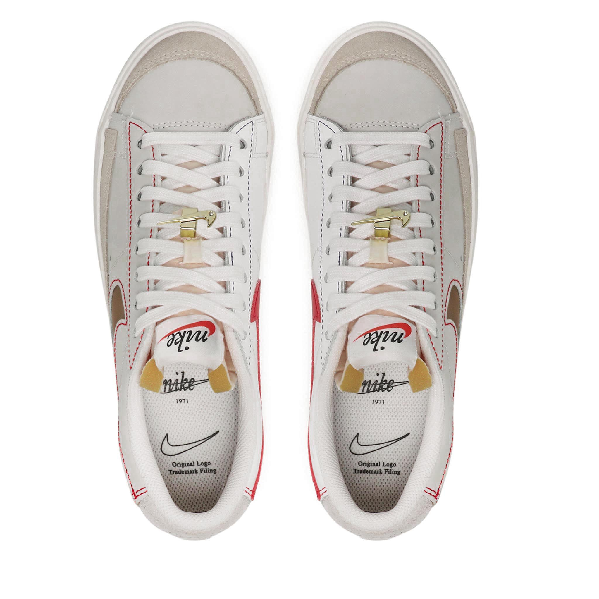 Nike Blazer Low 77 Prm DH4370-002 Light Bone Summit White | Sneakerheads2020