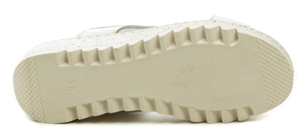 Wild 016935B biele dámske nazúvaky na kline