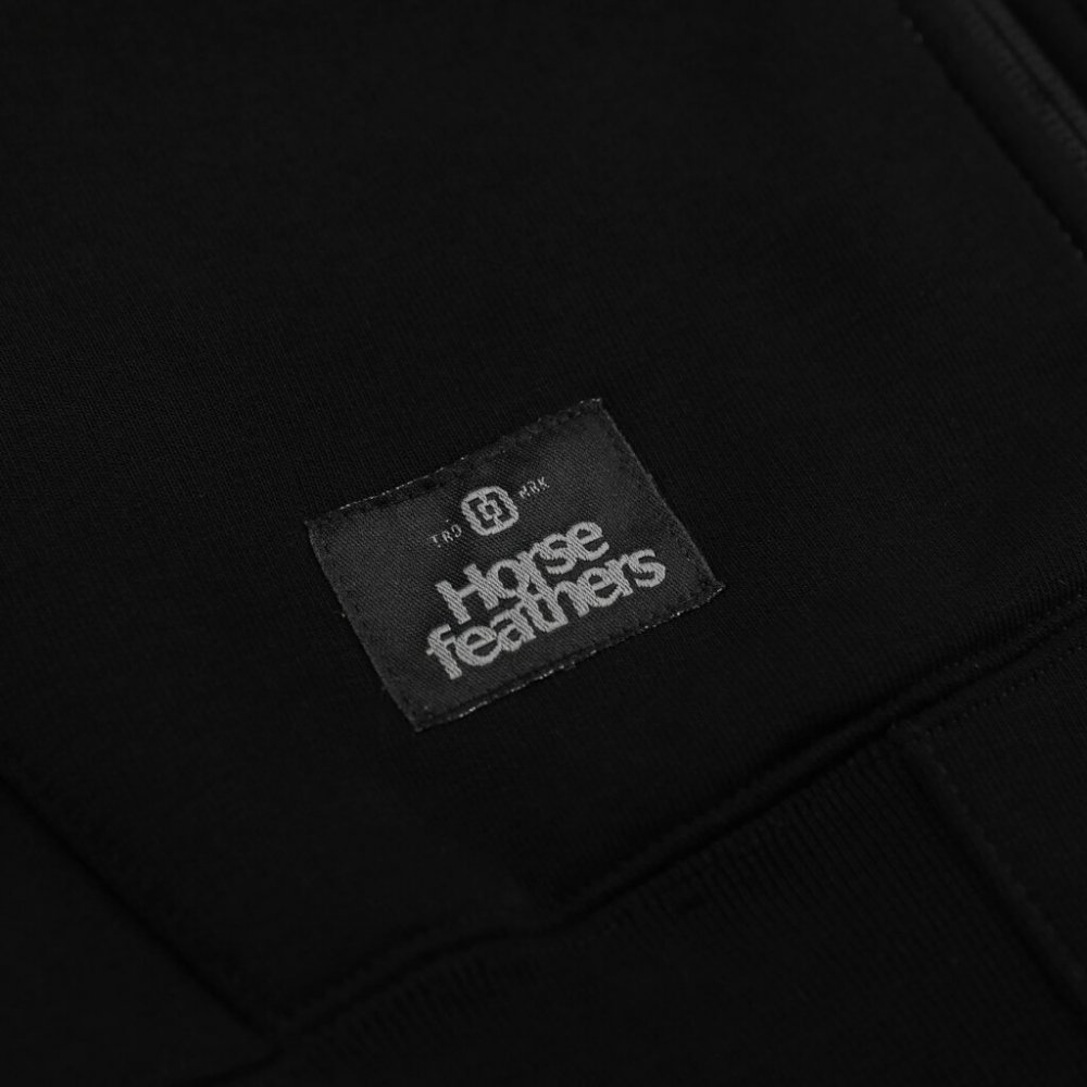 Mikina Horsefeathers Zach II white tie die