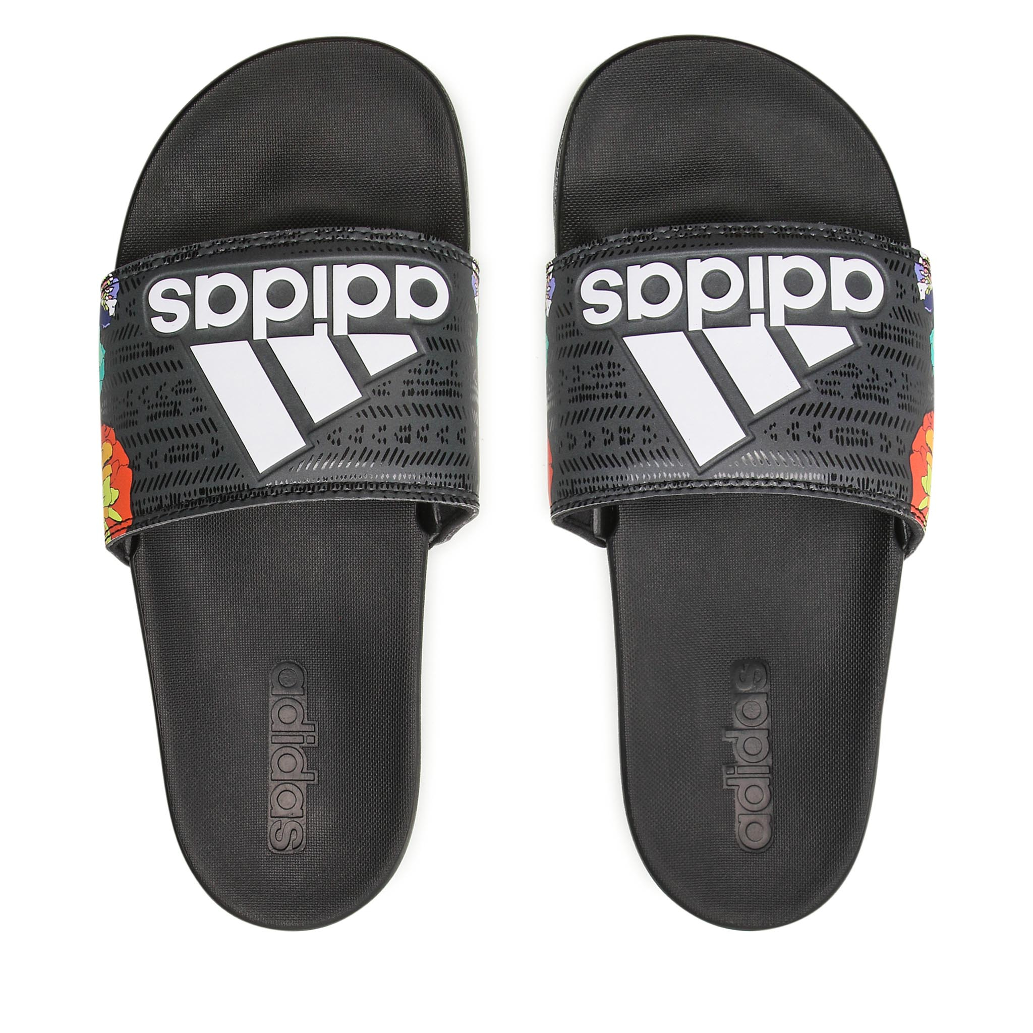 Å Ä¾apky adidas - Adilette Comfort GW1049 Core Black/Cloud White/Core Black - GLAMI.sk