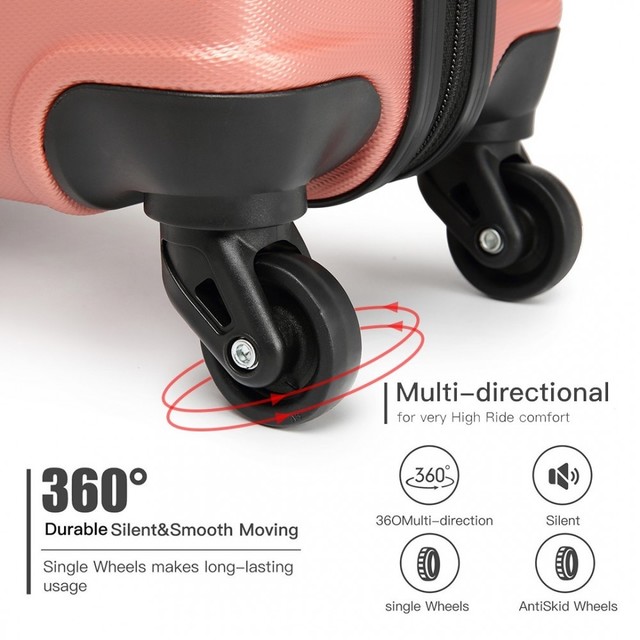 Kufor - na cesty, pevný, unisex KONO, stredný telový