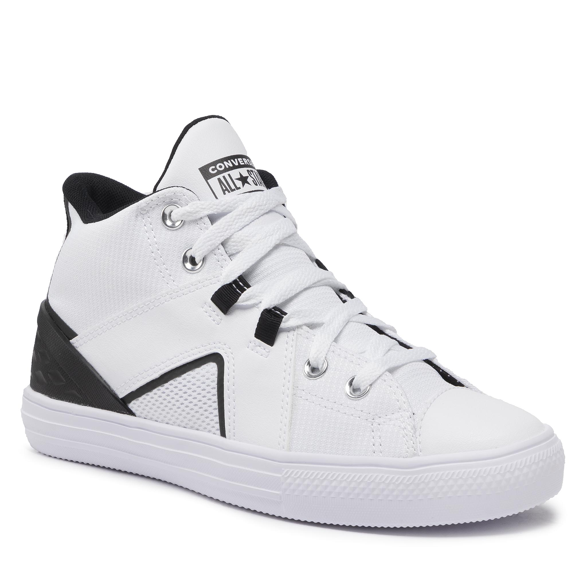 Sneakersy CONVERSE - Ctas Flux Ultra Mid A01168C White/Black/White ...