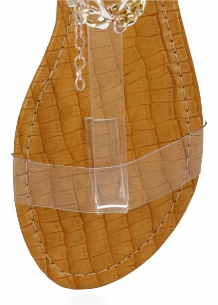 dámske sandálky Sergio Todzi žltá NA17