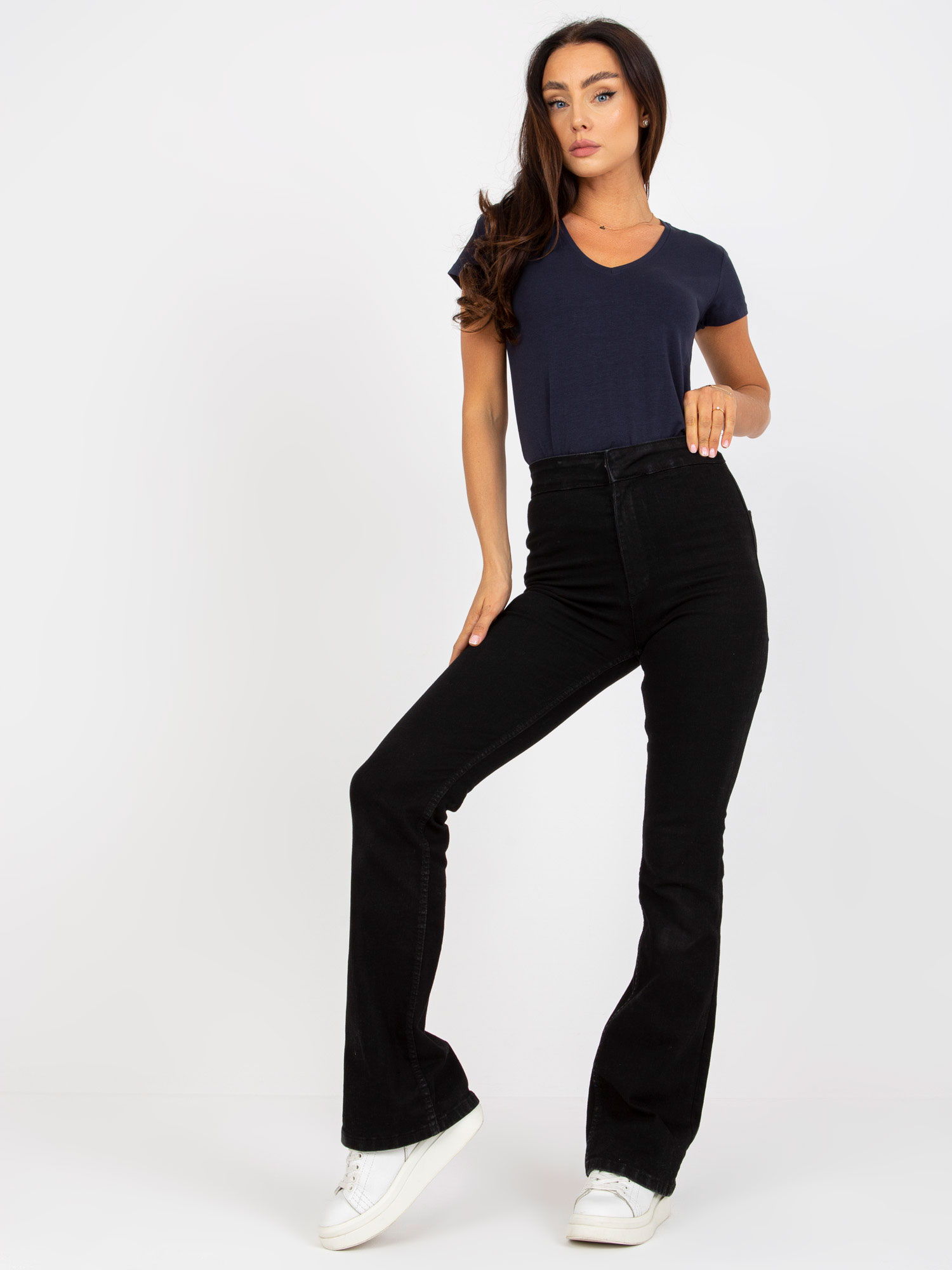 BASIC Feel Good T-shirt-B-012.76P-navy blue