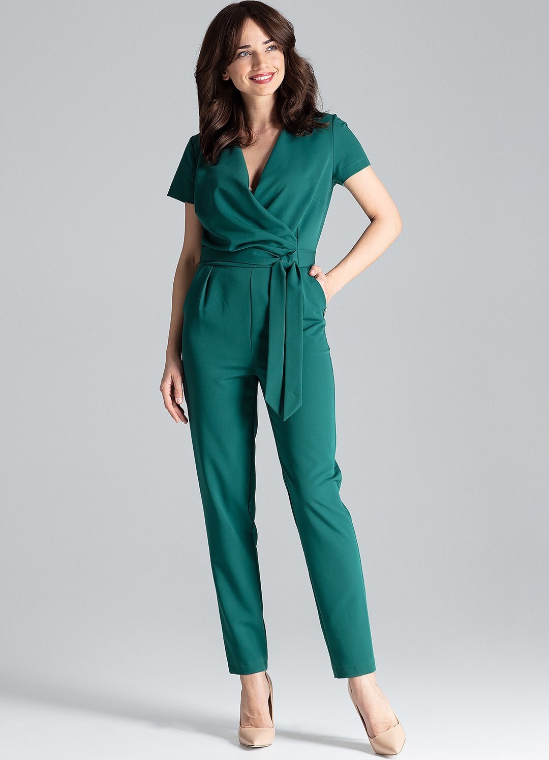 LENITIF Zelený dámsky overal L027