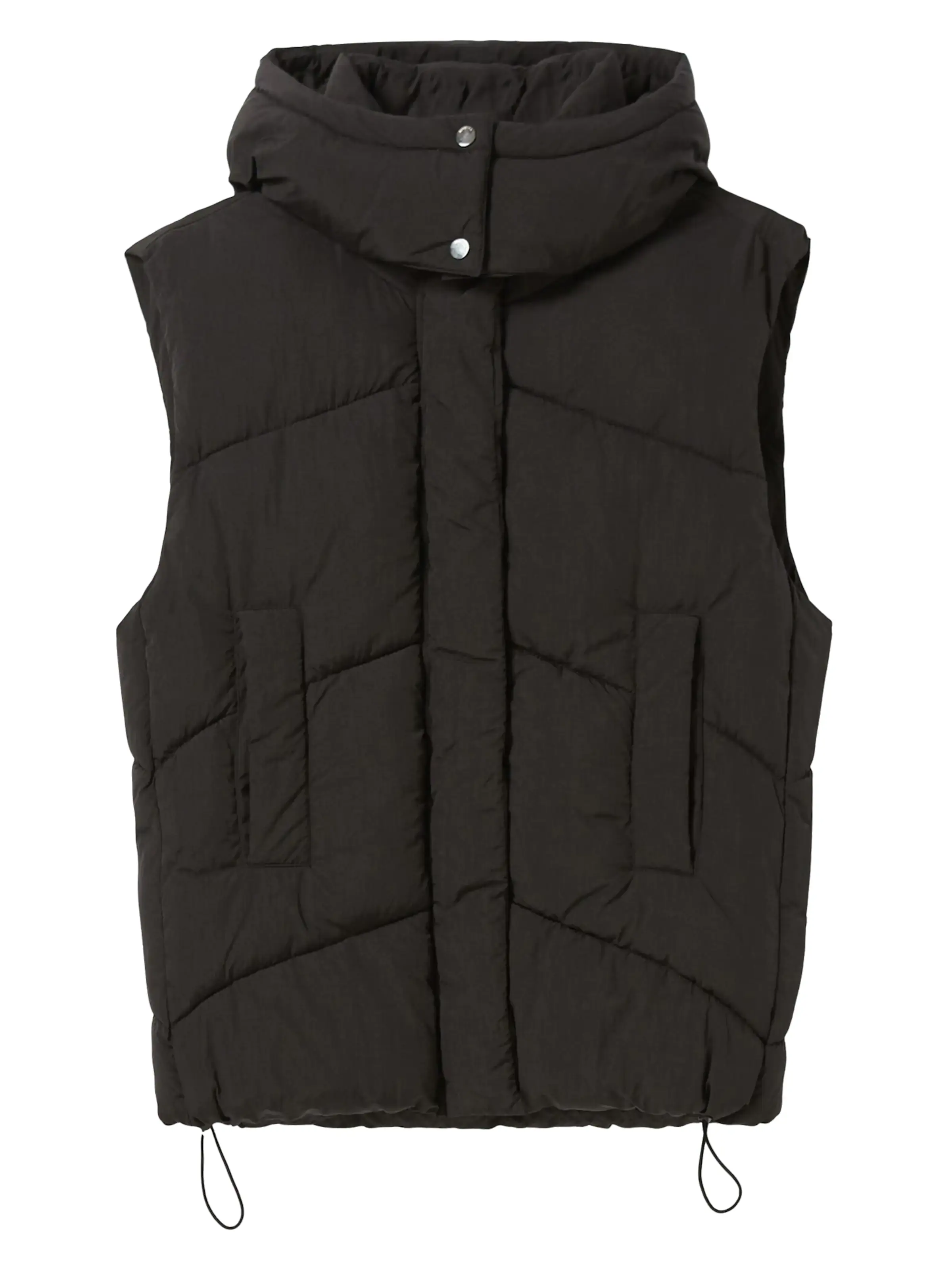 Bershka Vesta čierna