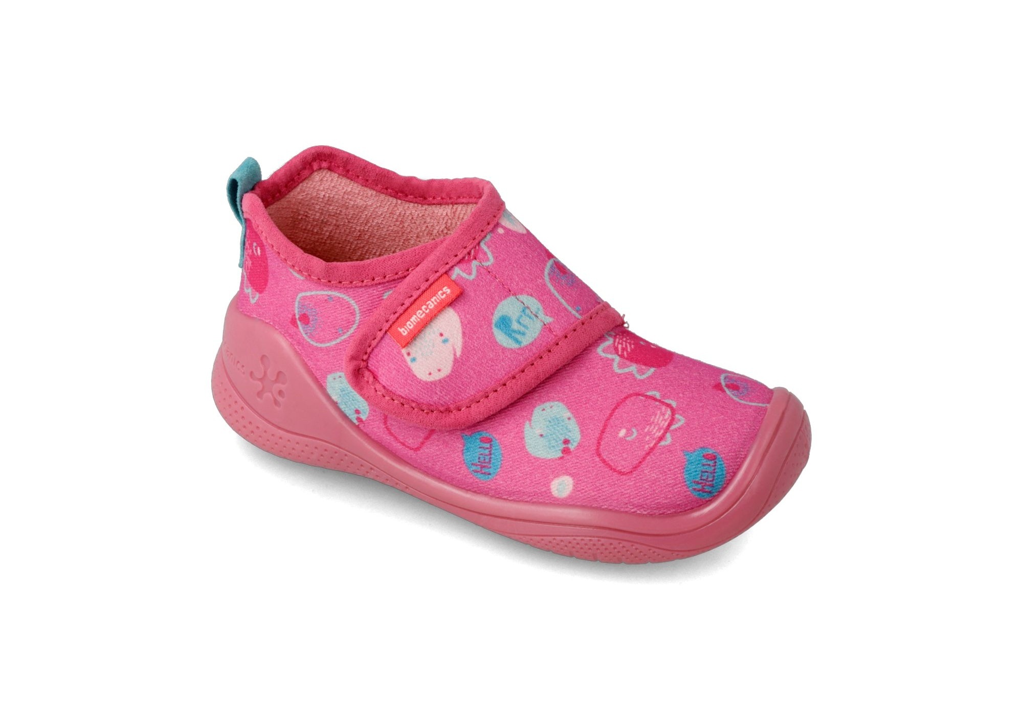 Detské prezúvky papučky Biomecanics 221296-B Rosa