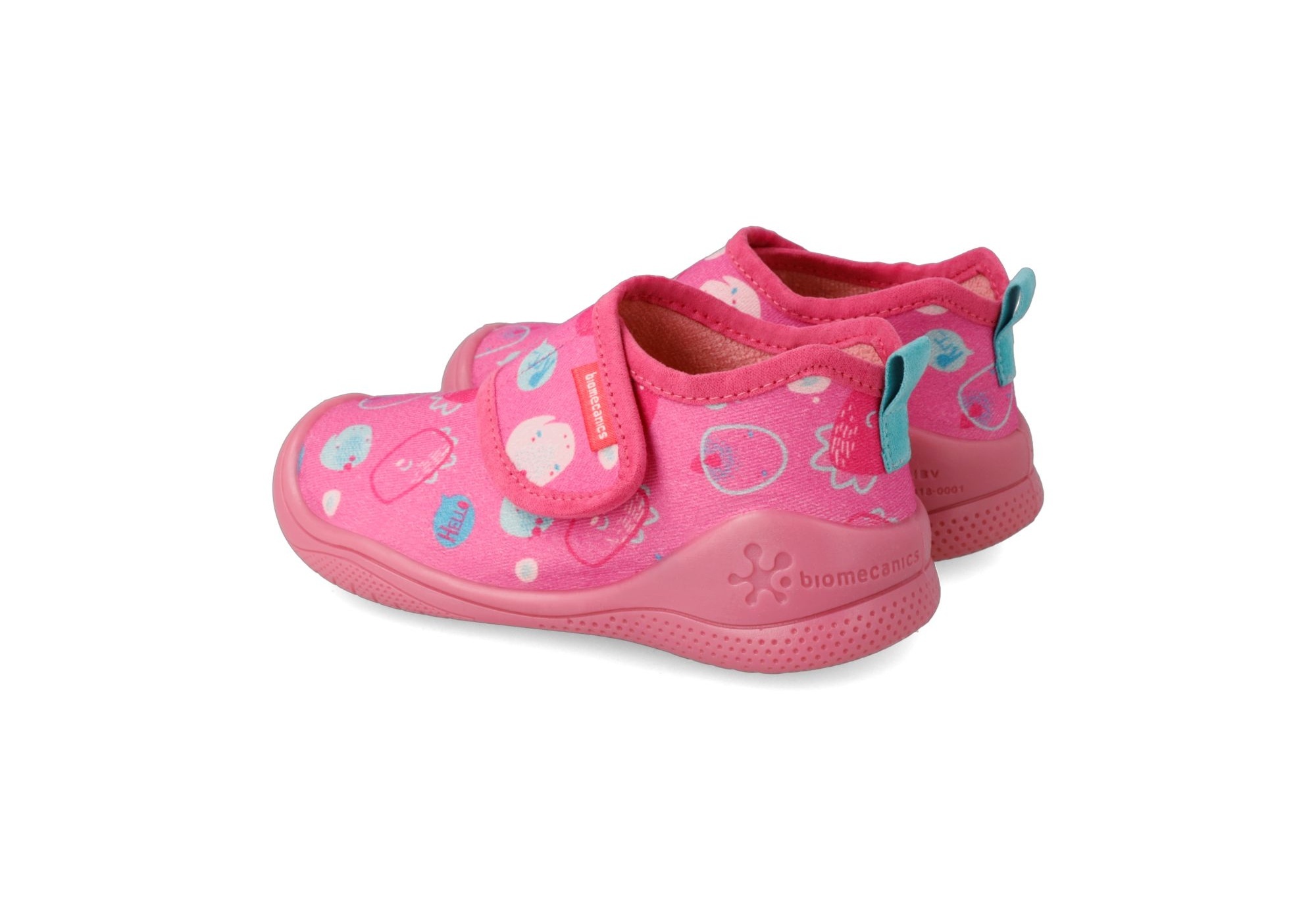 Detské prezúvky papučky Biomecanics 221296-B Rosa