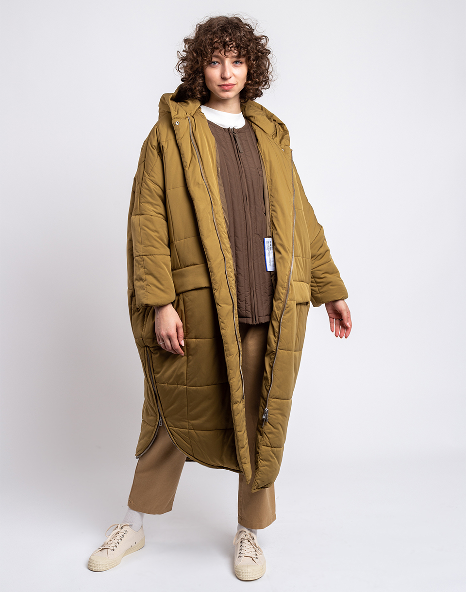 Embassy of Bricks and Logs Saskatoon Puffer Parka Wood GLAMI.sk