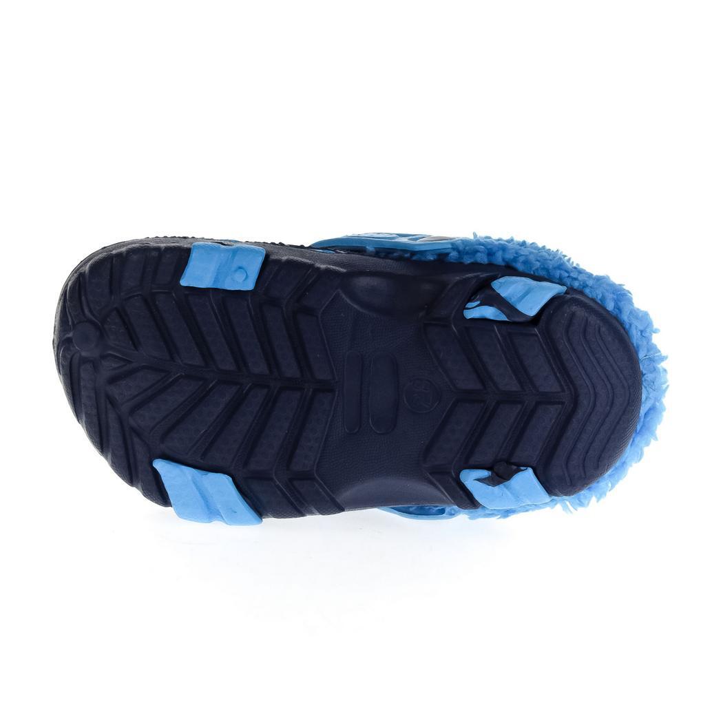 JOHN-C Detské modré zateplené crocsy SANDY 30-35