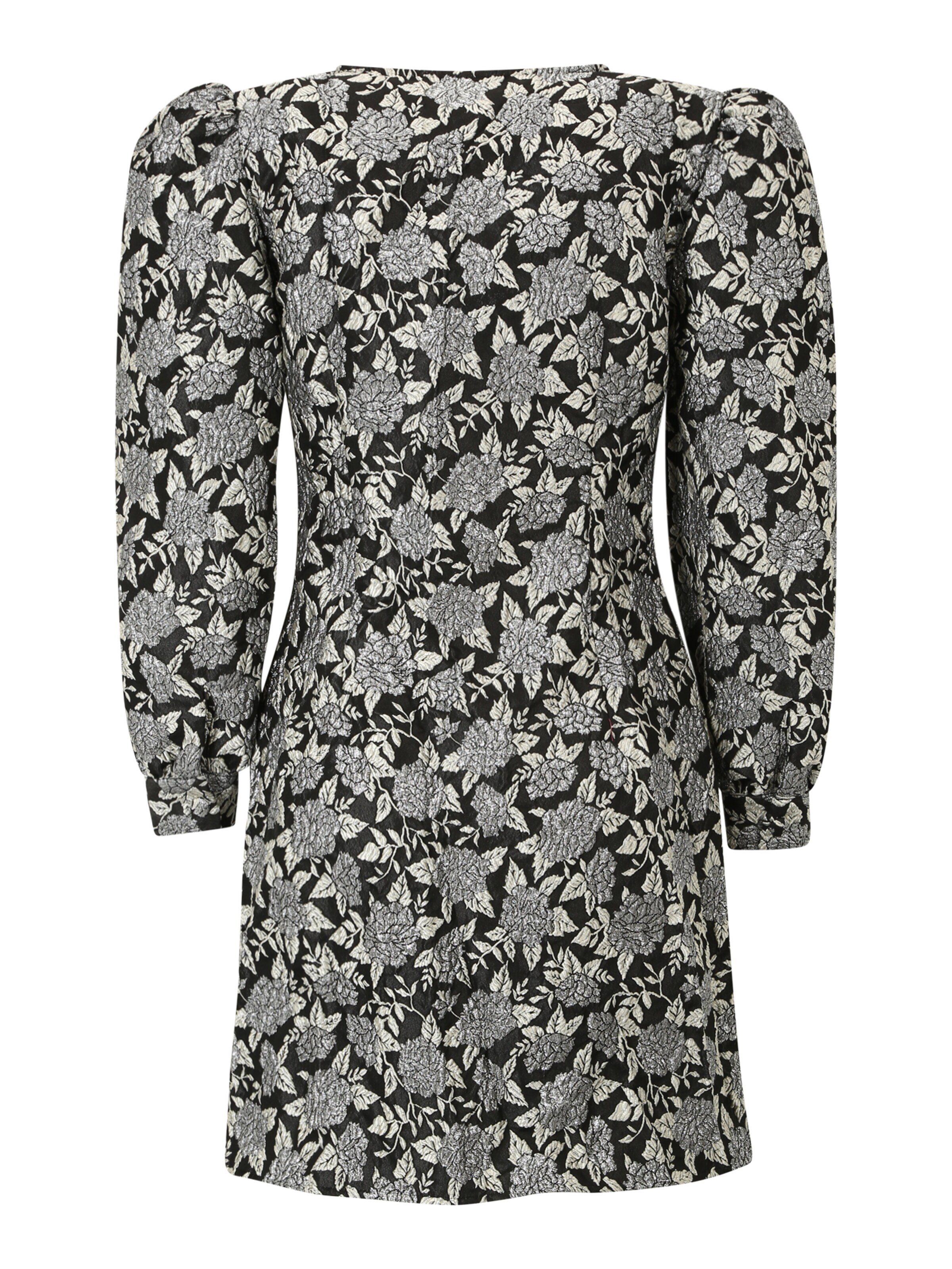 Pieces Petite Košeľové šaty 'MERCY' sivá / čierna