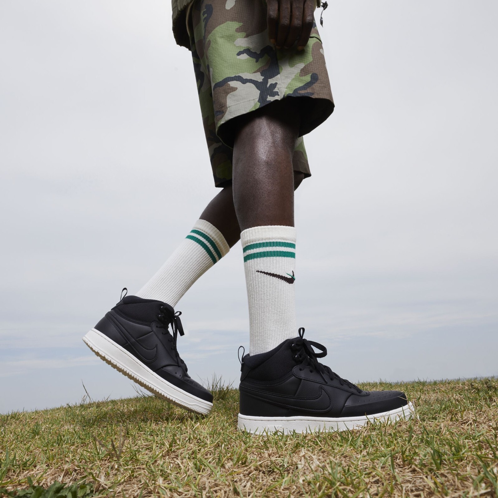 Nike Court Vision Mid BLACK