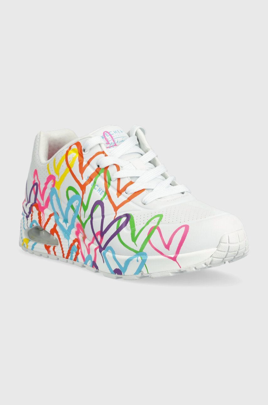 Tenisky Skechers SKECHERS X JGOLDCROWN biela farba