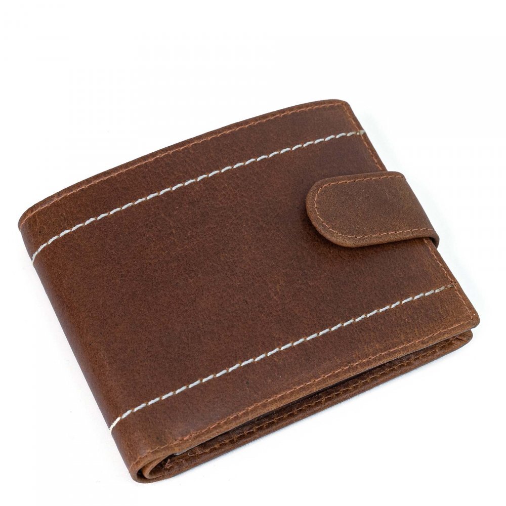 Hnedá pánska peňaženka Valmio Pelle Classic V6