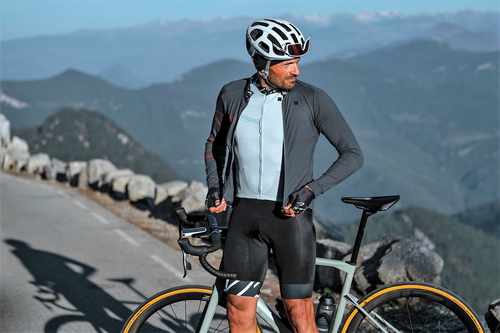 Pánsky cyklo dres Silvini Varano šedá