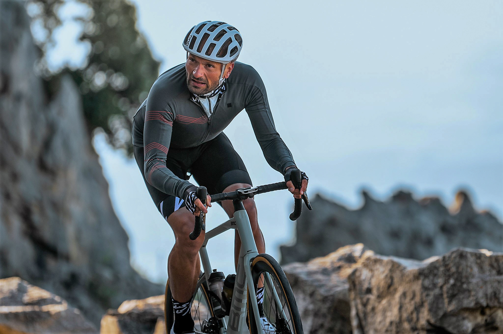 Pánsky cyklo dres Silvini Varano šedá