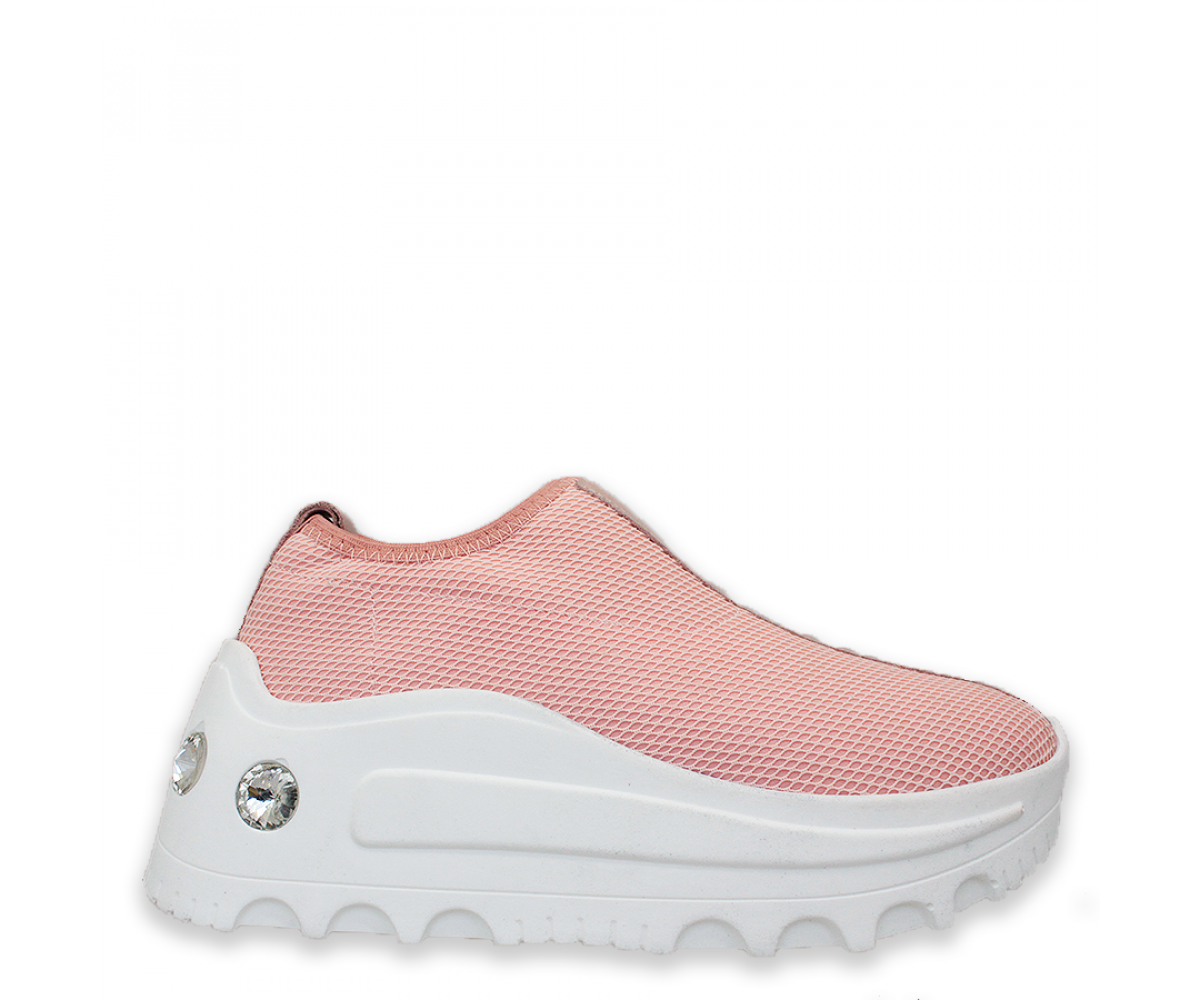 Secretshoes Sporty Sneakersy SNMO122-3 PINK