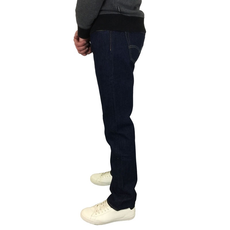 Levis Pánske Rifle 501 Original Fit Jeans ONEWASH