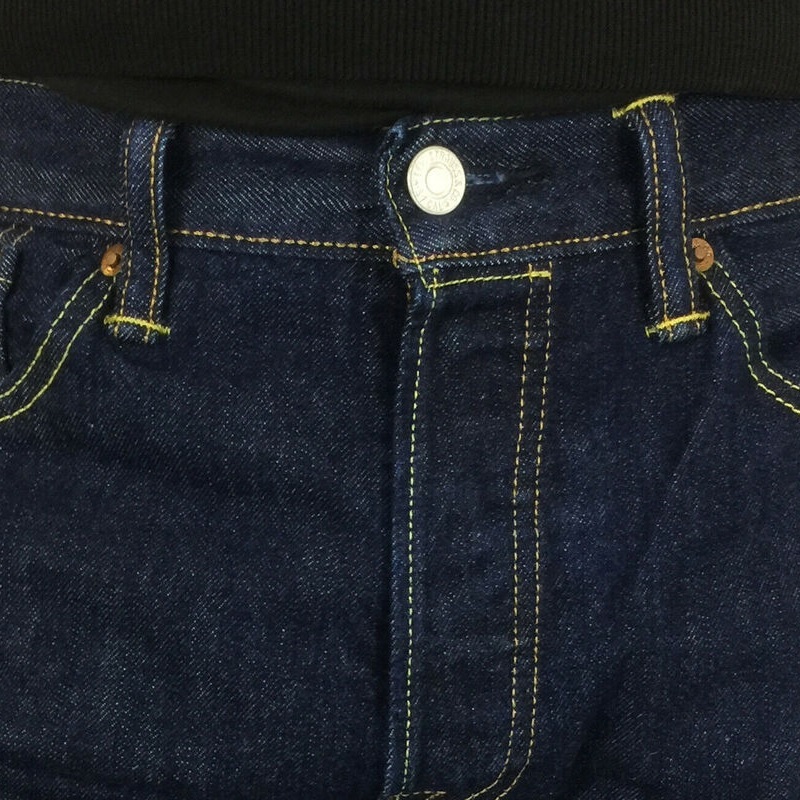 Levis Pánske Rifle 501 Original Fit Jeans ONEWASH