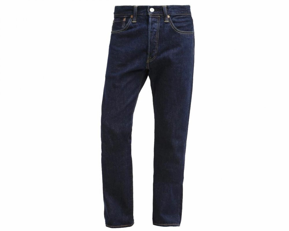Levis Pánske Rifle 501 Original Fit Jeans ONEWASH