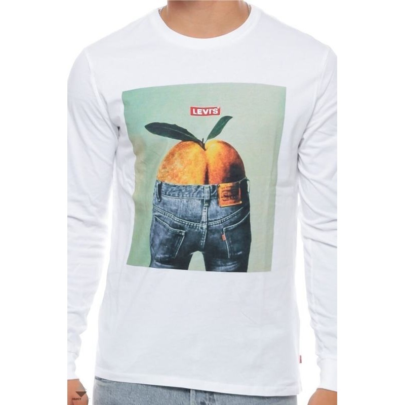 Levis Pánske Tričko s dlhým rukávom LS Graphic Tee
