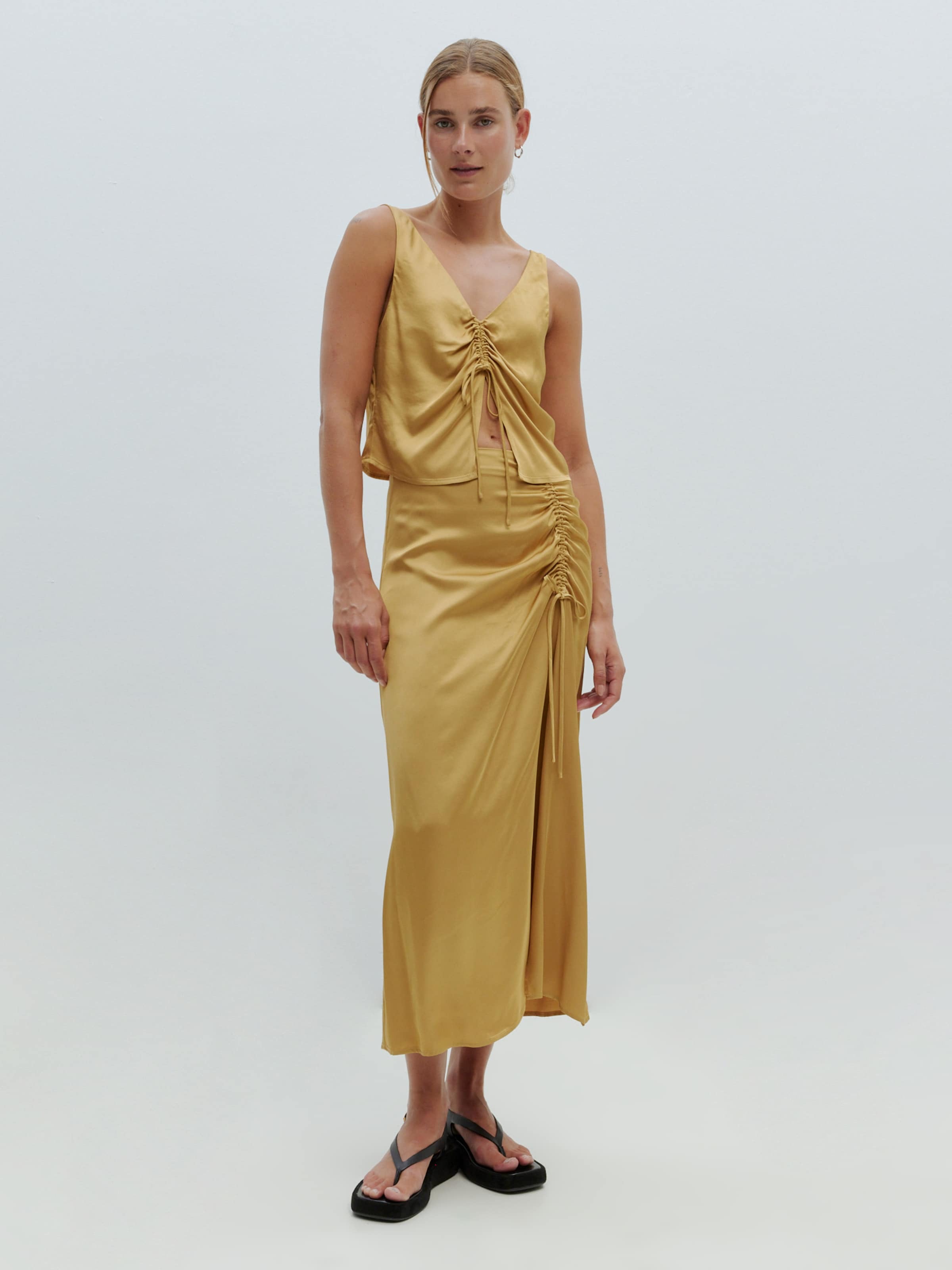 EDITED Sukňa 'Madlin' žltá