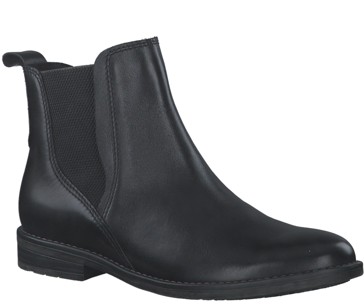 Elegantní chelsea boty Marco Tozzi 2-25366-41 černá šedá