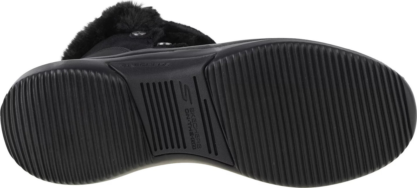Čierne dámske topánky Skechers On The Go Midtown-Cozy Vibes 144271-BBK