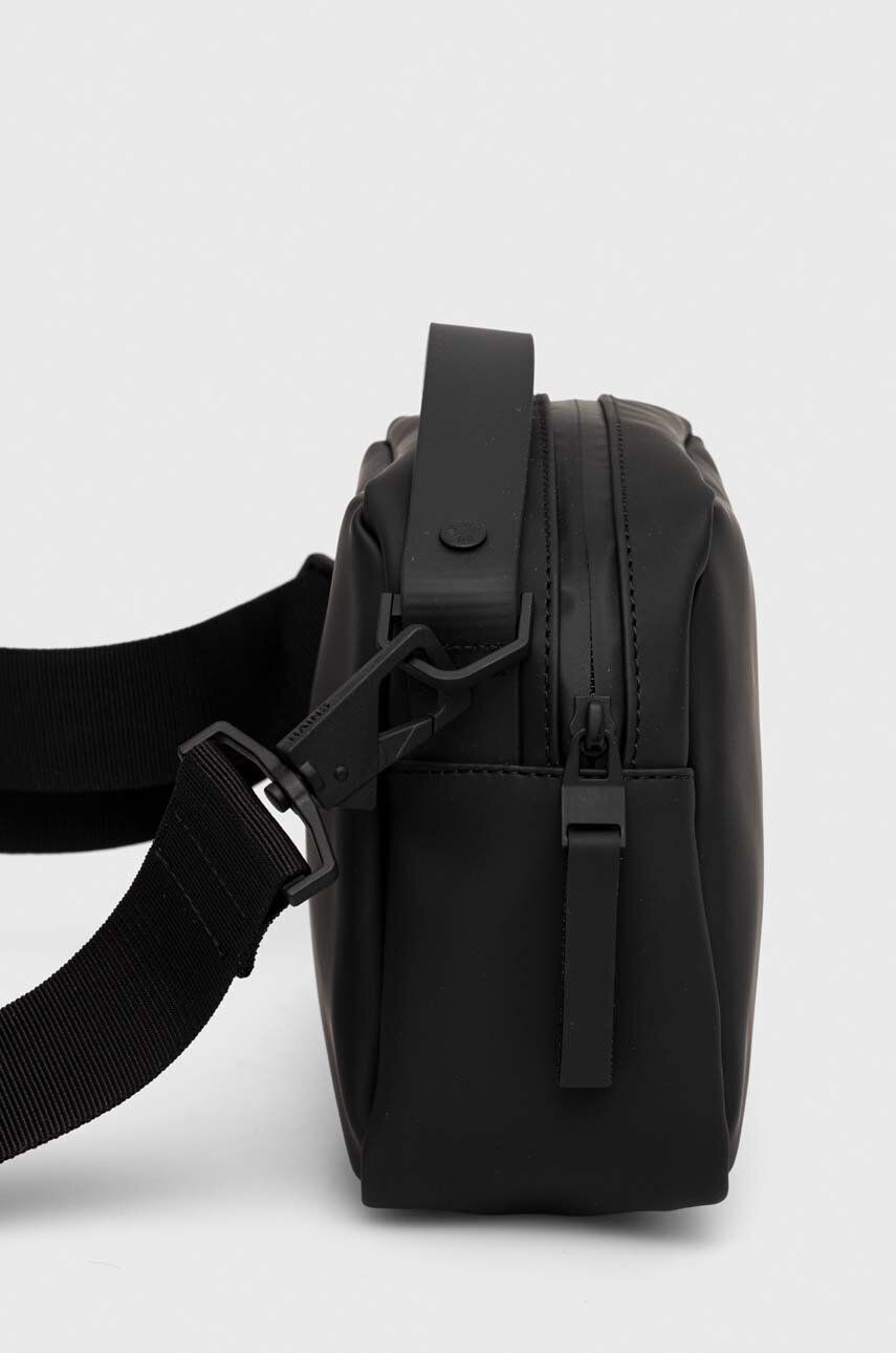Malá taška Rains 14100 Crossbody Bags čierna farba