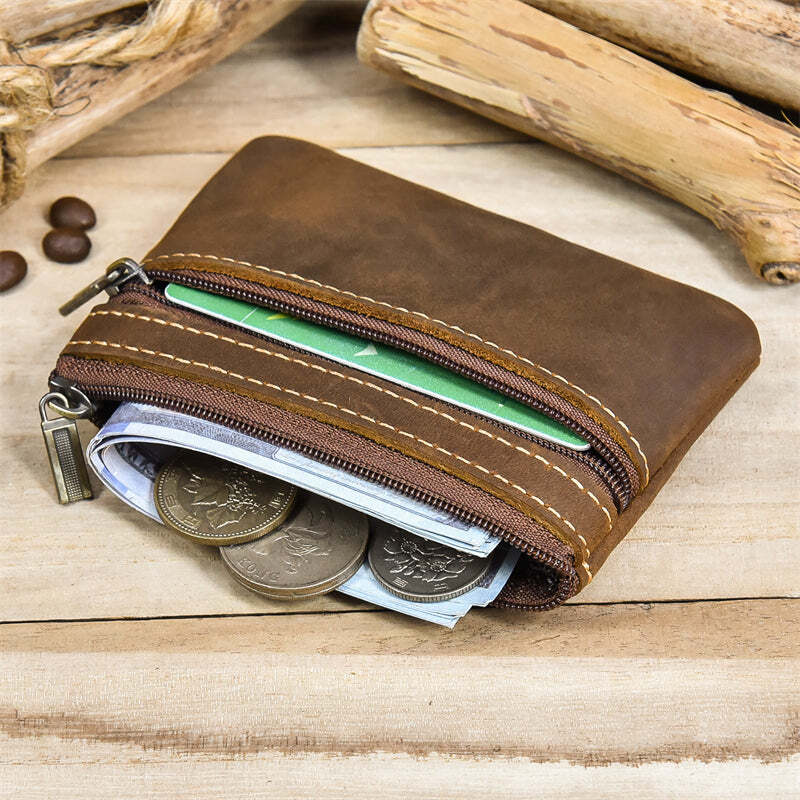 News Fashion Malé kožené peněženky na mince