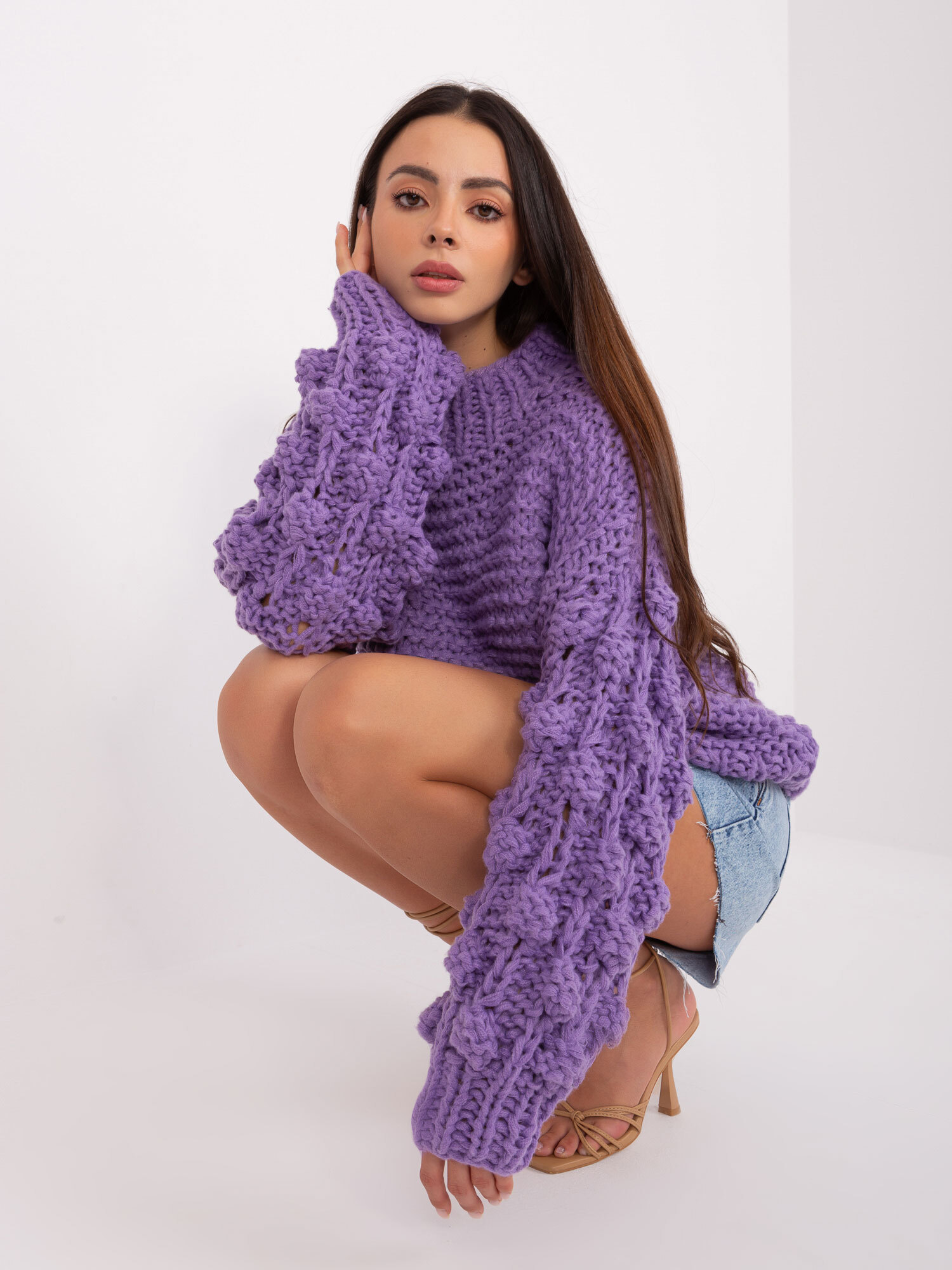 Wool Fashion Italia Sweater-AT-SW-2382.97P-purple
