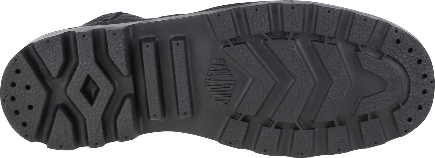 Čierne dámske členkové topánky Palladium Pampa Hi Army 78583-008-M