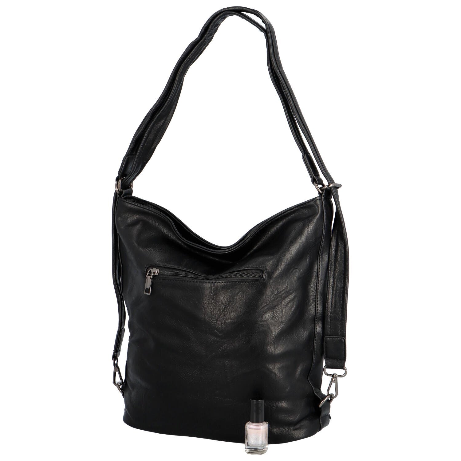 Dámsky kabelko-batoh čierny - Romina & Co Bags Wolfe čierna