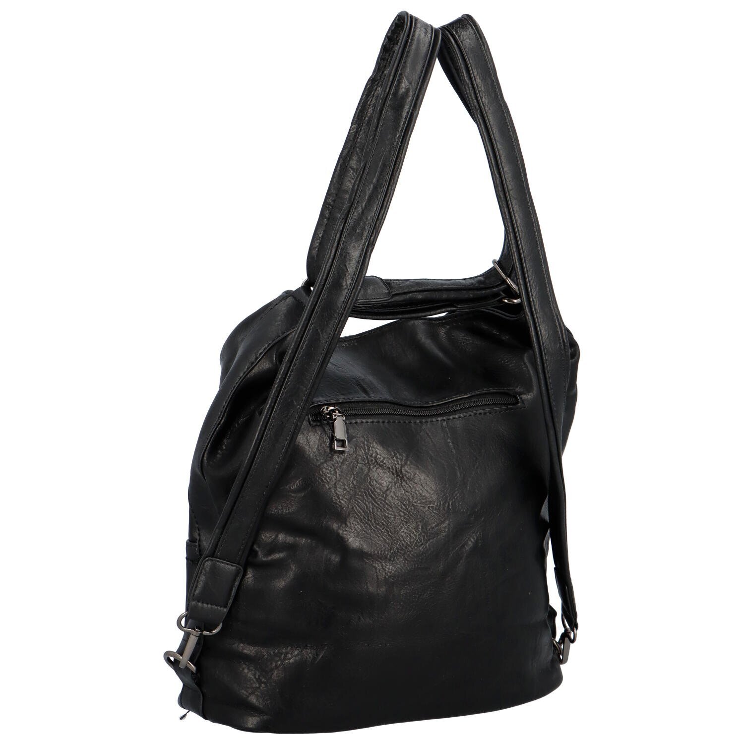 Dámsky kabelko-batoh čierny - Romina & Co Bags Wolfe čierna