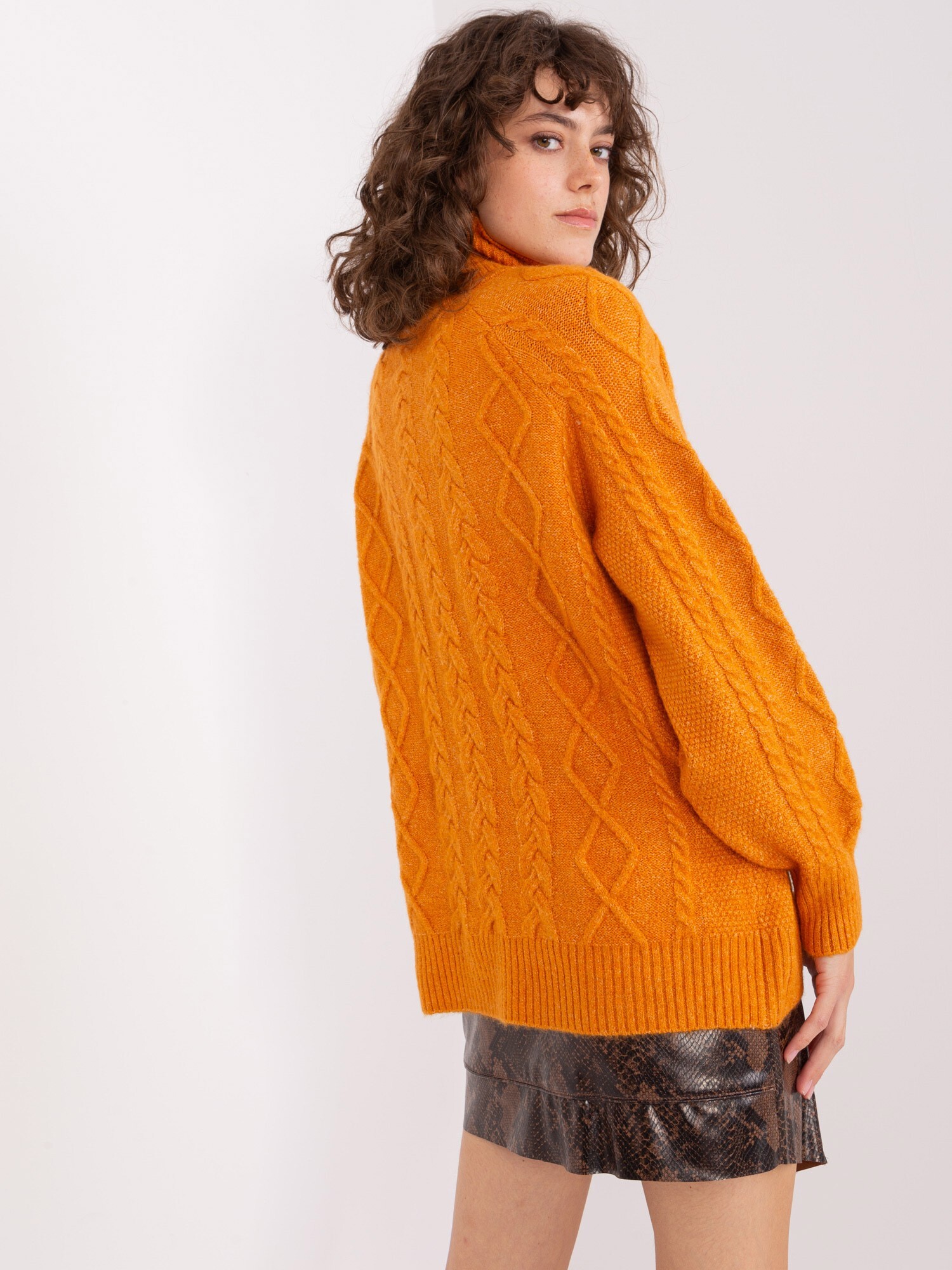 Wool Fashion Italia Sweater-AT-SW-2355-2.19P-Light Orange